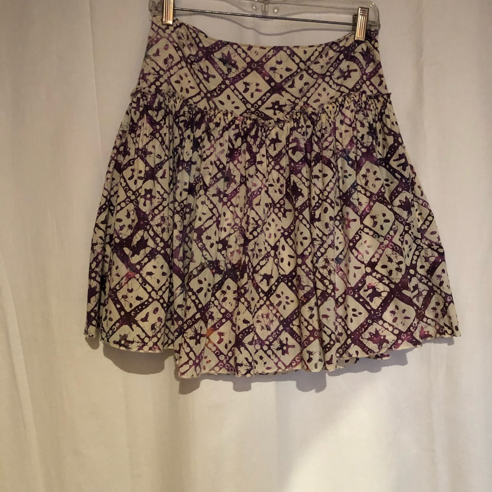 Gap Bohemian Smocked Tiered Skirt